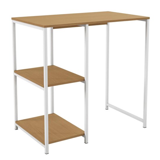 Aparador Adega Bar Cervejeira 90cm LI044 KPB Canela Branco