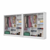 Closet Casal Duplo Fortaleza Com 6 Portas 12 Prateleiras