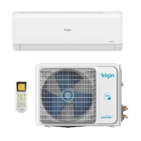 Ar Condicionado Split Inverter Elgin Eco II R-32 WI-FI 9000 BTUs Frio 220v