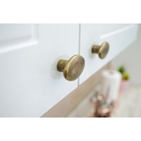 Kit de Cozinha Completa 10 Peças Americana (3Aéreos+3Balcões+2Paneleiros+2Complementos) C5P57 Branco - Henn