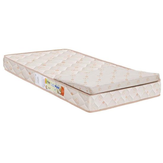 Colchão p/Berço D18 Baby Rampa Anti-Refluxo Berço - 70x130x10 - Polar
