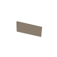 Módulo Cozinha Henn Connect Painel de Edição p/ Fechamento Rodapé 35x14x105cm Duna-Henn