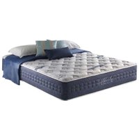 Colchão Queen Espuma Visco Gel Molas Ensacadas MasterPocket Blue Sea Pillow In (158x198x31) - D Angelis Anjos