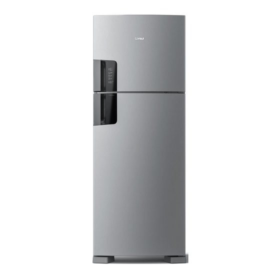 Geladeira CRM50LB Frost Free Duplex Inox 410L - Consul