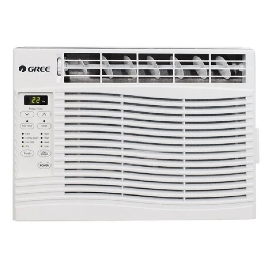 Ar Condicionado Janela Gree 7000 BTU/h Frio R32 Eletrônico GJC07BV-A6NRND1A - 127 Volts