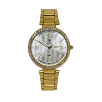 Relógio Feminino Tuguir Analógico TG184 - Dourado e Branco