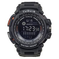 Relógio Masculino Tuguir Digital TG30408 - Preto e Laranja