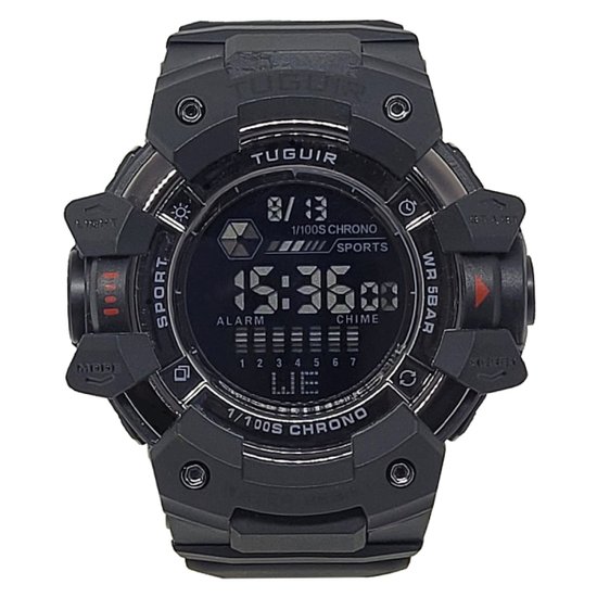 Relógio Masculino Tuguir Digital TG30401 - Preto