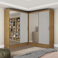 Closet Casal Duplo Belém Com 4 Portas Plus 4 Gavetas Carioca Móveis
