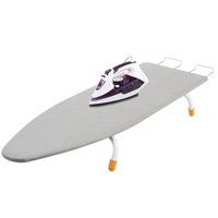 Tabua de Passar Roupa Portátil Bancada 102x30cm c/ Porta Ferro Utimil