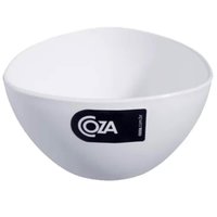Cremeira Triangular 250ml Cumbuca Tigela Plástica Coza Pote Petiscos - Branca