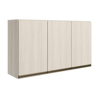 Armario Aereo 3 Portas MDF 120 cm Kali 12197 Bianco Toq Bianco Toq Nicioli