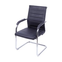 Cadeira OR-3322 com Base Cromada Fixa em PU OR Design