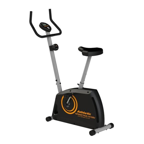 Bicicleta Ergométrica Athletic Magnetron 1040BV até 150 kg Cinza 03937