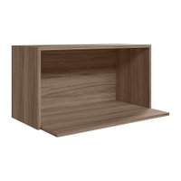 Armario Aereo Porta Microondas MDF 70 cm Kali 15219 Carvalho Toq Nicioli