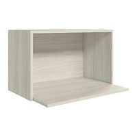 Armario Aereo Porta Microondas MDF 60 cm Kali 15214 Bianco Toq Nicioli
