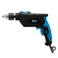 Furadeira Philco Force 3000 RPM Mandril 13mm 850W PFU04 - Preto com Azul