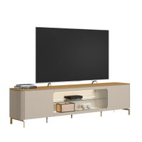 Rack Santorini com Led TV até 85 polegadas Linea Brasil
