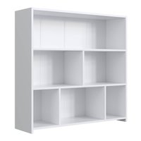 Módulo Organizador Multiuso Funcionale Estante Baixa Branca 93x26x90cm MDP