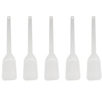 5 Espátulas Plásticas Pás Brancas 74cm Restaurantes Cozinha Industrial Caldeirão
