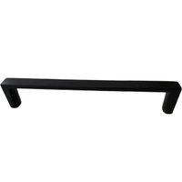 Puxador Oeiras Preto Fosco 13,5cm para Armários Gavetas Zamac Torralba