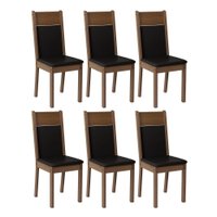 Kit 6 Cadeiras 4280 Madesa