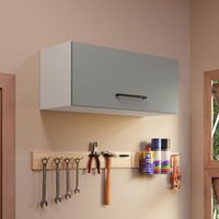 Armário Aéreo Multiuso 80cm Com 1 Porta Basculante Agata Madesa B