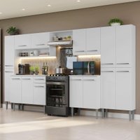 Armário de Cozinha Completa 325cm Emilly Madesa 02