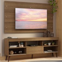 Rack com Painel para TV de até 65 Polegadas com Pés Detroit Madesa
