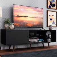 Rack Dubai para TV até 65 Polegadas com Pés 03 -  Madesa