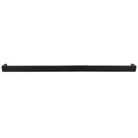 Puxador para Móveis Preto Fosco 358mm Alça Grande para Portas Gavetas Armários Balcões