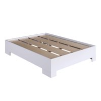 Cama de Casal Queen Box Branca 162x202x36cm MDP Xangai Art In Móveis
