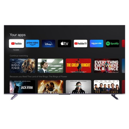 Smart TV 100 Philco Qled Google TV 4K P100SGA