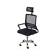 Cadeira Office OR-3334 Alta com Base Cromada e Rod&iacute;zio OR Design