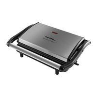 Grill e Sanduicheira Britânia BGR27I Press 2 em 1 Inox / Preto 220V