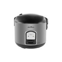 Panela Elétrica de Arroz Britânia BPA10PI Inox / Preto 127V