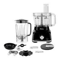 Multiprocessador de Alimentos Philco PMP1600P 9 em 1 1700W Preto 220V