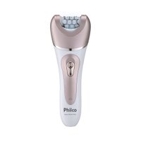 Depilador Philco Aqua Deluxe Plus PDP02R Sem Fio Branco / Rosa Bivolt