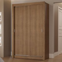 Guarda-Roupa Solteiro 2 Portas de Correr 2 Gavetas Vivare Madesa Rustic
