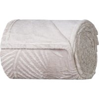 Manta King Brushed New Microfibra Flannel 100% Poliéster 230x260 Biscuit