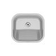 Tanque Tramontina Hera Compact 19 40x35 94404117 Aço Inox Escovado