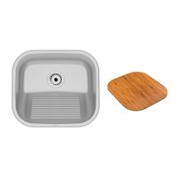 Tanque Tramontina Hera Compact 19 40x35 94404117 Aço Inox Escovado