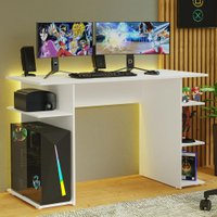 Escrivaninha Mesa para Computador Gamer 9424 Madesa Branco