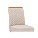 Kit 2 Cadeiras Sala Jantar Malu 2 Un Nature/Linho Bege - Henn