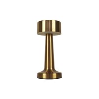 Luminária de Mesa Led Taschibra Jimp Recarregável 5V Dourado