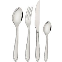 Faqueiro Tramontina Laguna Com 16 peças Jogo de Talheres Facas Garfos Colheres -  Aço Inox