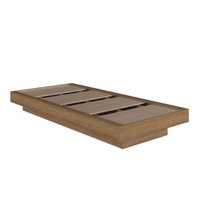 Cama Solteiro Suspensa Mel 92x192x25,5cm MDP Zurique Quarto Art In Móveis
