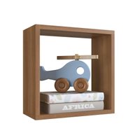 Nicho Infantil Organizador Multiuso Pequeno Quadrado Mel MDP Brinquedos Decoração