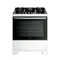 Fog&atilde;o Dako Supreme Glass 5 Bocas com Mesa de Vidro e Tripla Chama