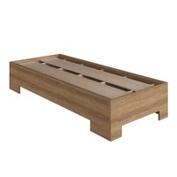 Cama de Solteiro Box Mel MDP 82x192x36cm sem Colchão Xangai Art In Móveis